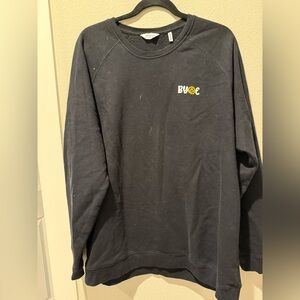 Peloton BYOE Black Crewneck Sweatshirt